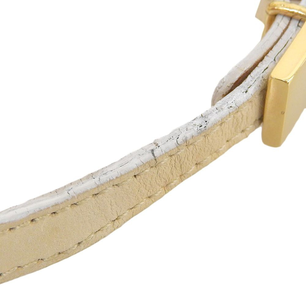 Gucci Beige Leather Gold Hardware Narrow Belt Size 75 30 91cm 35.8in Tom Ford