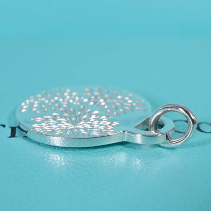 Tiffany & Co Sterling Silver 925 Go Women Marathon 2018 Pendant Top Charm