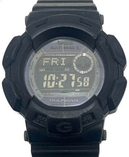 CASIO G-SHOCK GULFMAN GW-9100MB Mens Watch Black Resin Tough Solar Multiband 6
