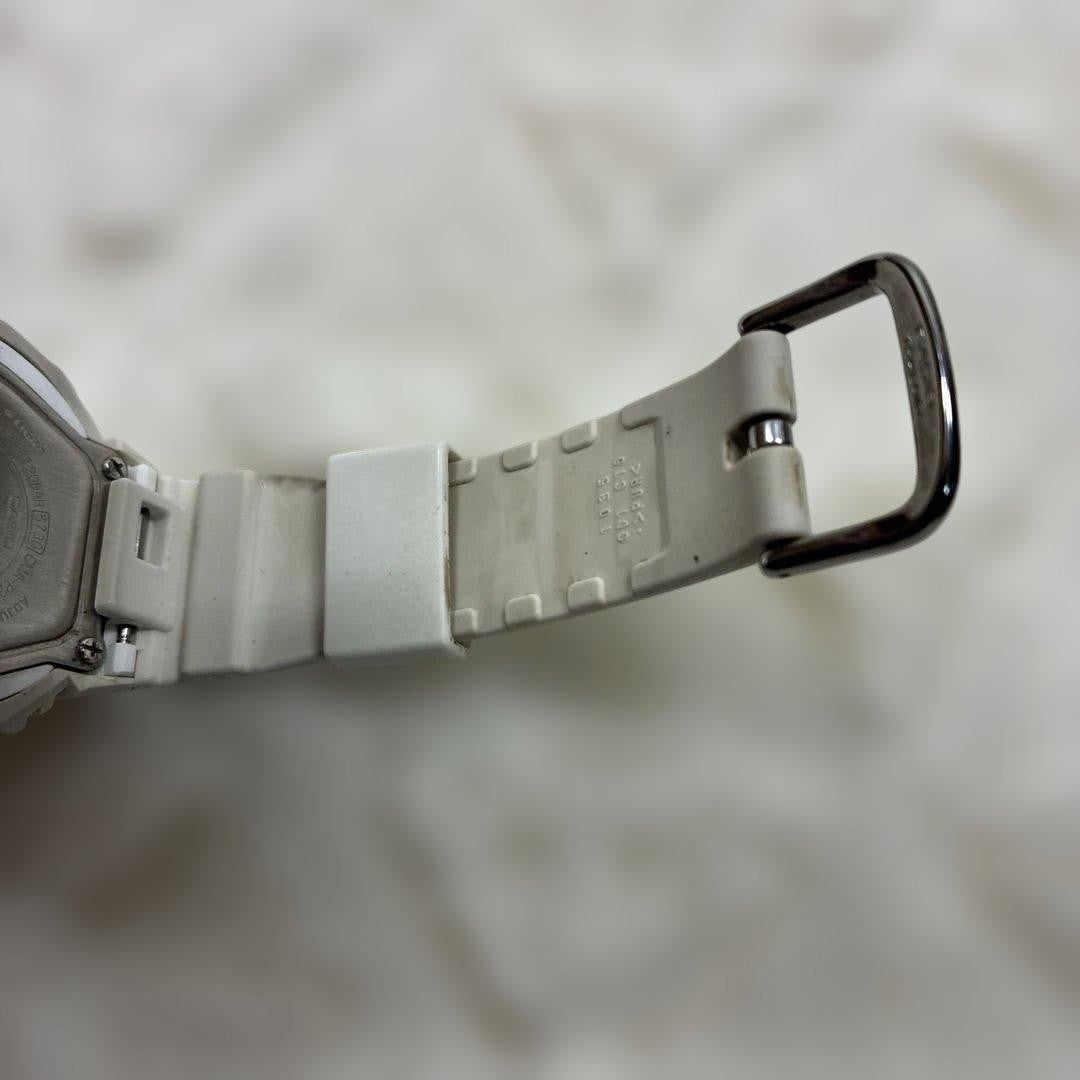 CASIO G-SHOCK GA-2100VA Analog Digital Watch White Resin Case 45mm Octagon Light