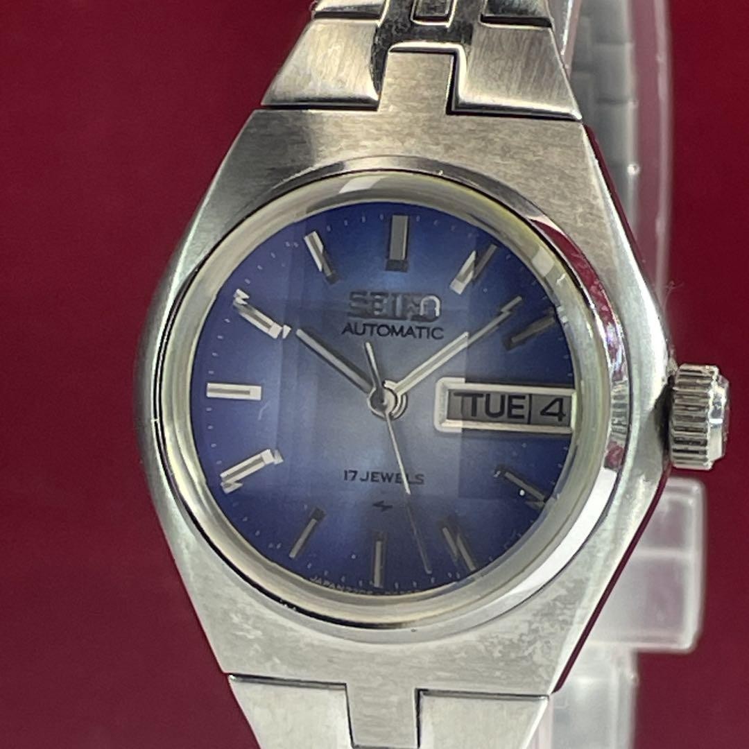 1974 Vintage SEIKO Automatic 17Jewels Watch 2206-0240 26mm Used From Japan