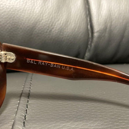 Ray-Ban Blair Vintage 80s Sunglasses USA Made Bausch Lomb Tortoiseshell Used
