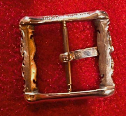 Deal Design King Gate Buckle Apple Watch Sterling Silver 925 Clasp Width 20mm