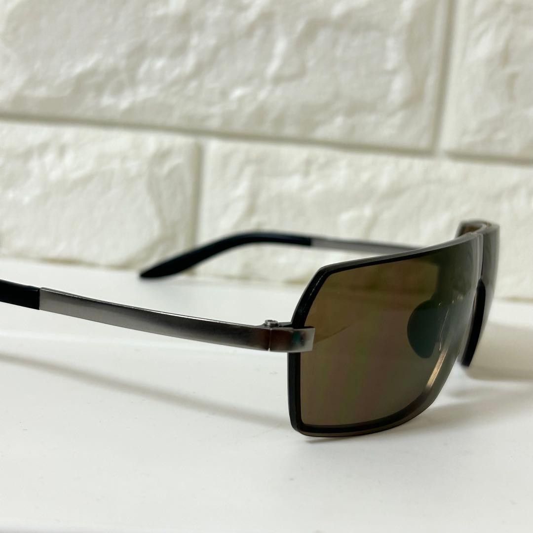 Porsche Design P8491 Sunglasses Brown Lens Used