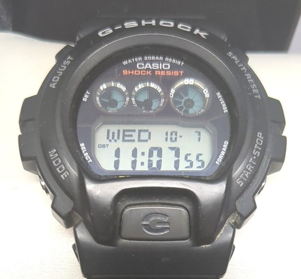 CASIO G-SHOCK GW-6900 Tough Solar Mens Digital Watch Black Resin 20BAR Radio
