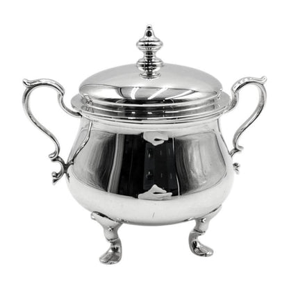 Excellent Tiffany & Co. MAKERS Sterling Silver 925 Sugar Bowl Sugar Pot Vintage