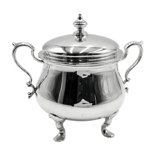 Excellent Tiffany & Co. MAKERS Sterling Silver 925 Sugar Bowl Sugar Pot Vintage