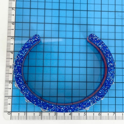 Rare GUCCI Bee Rhinestone Resin Cuff Bangle Bracelet L 15.5cm 6.1in Authentic