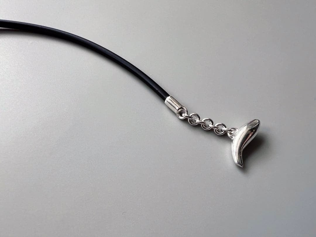 Tiffany & Co Sterling Silver & Rubber Frank Gehry Fish Bracelet Toggle Excellent