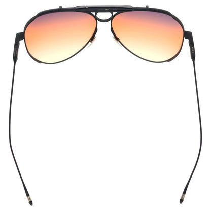 Jacques Marie Mage JMMDCR88 Duke Diamond Cross Ranch Teardrop Sunglasses Orange