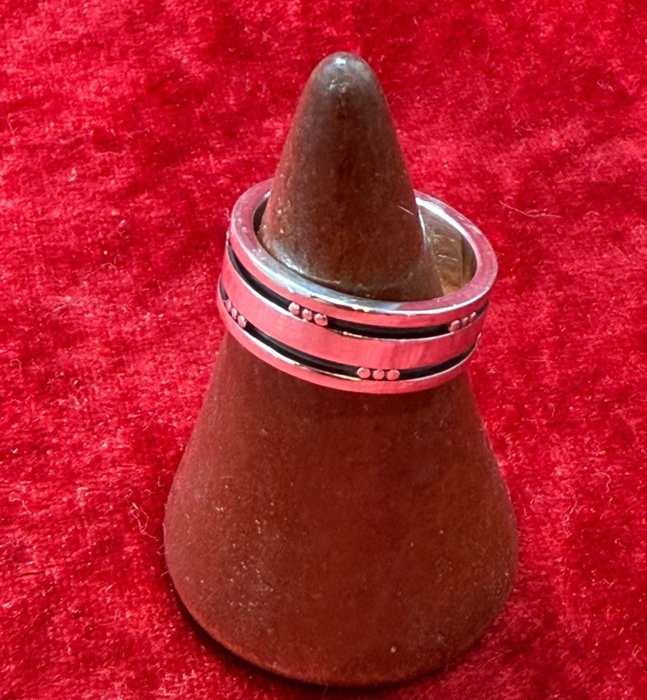 Excellent Georg Jensen # 60D Sterling Silver 925 Ring Size 51 US 5.5
