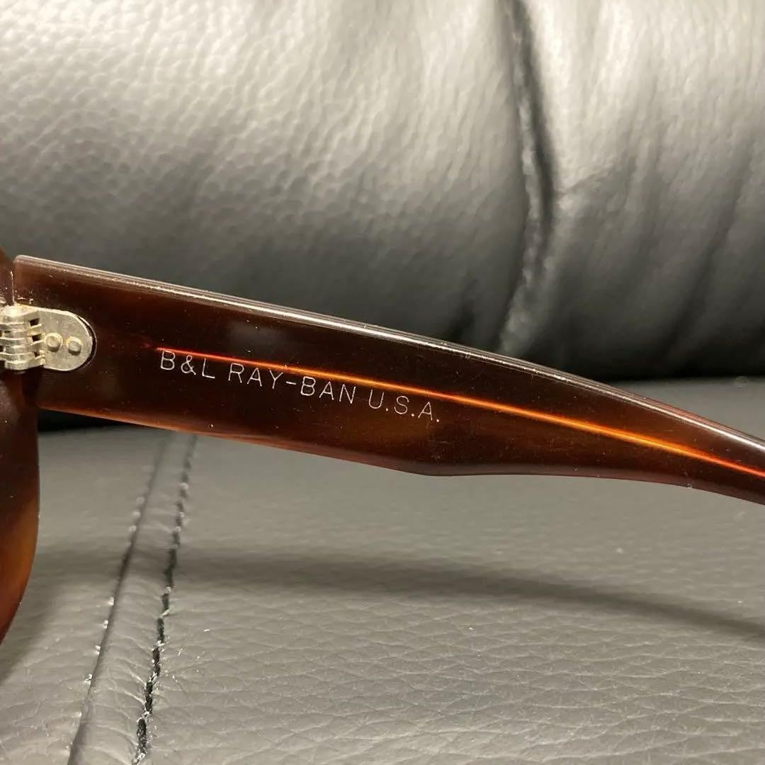 Ray-Ban Blair Vintage 80s Sunglasses USA Made Bausch Lomb Tortoiseshell Used