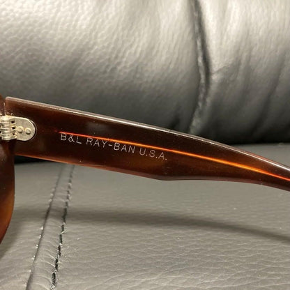 Ray-Ban Blair Vintage 80s Sunglasses USA Made Bausch Lomb Tortoiseshell Used