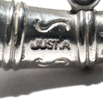 Vintage 50s Just Andersen Sterling Silver 925 Charm Pendant Top Denmark