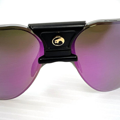 GARGOYLES Classic Vintage 1980s Terminator Sunglasses Magenta Green Mirror Lens