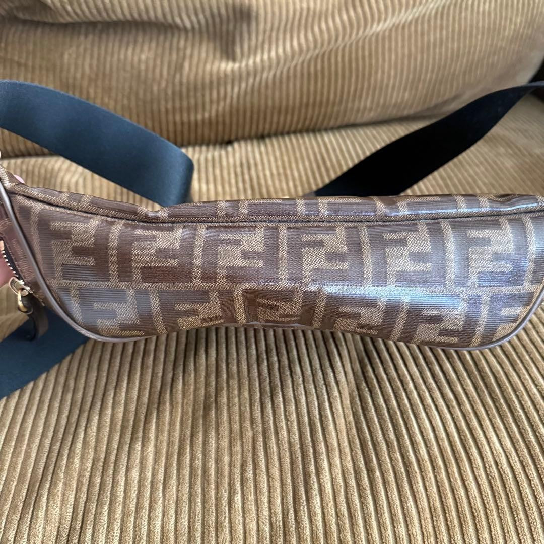 Fendi x Fila Roma Authentic Crossbody Waist Bag Belt Bag Used Minor Scratches