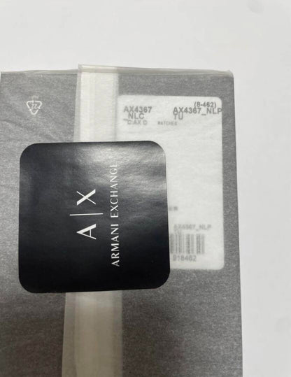 Armani Exchange Lady Banks AX4367 Analog Quartz Women Purple Watch Unused