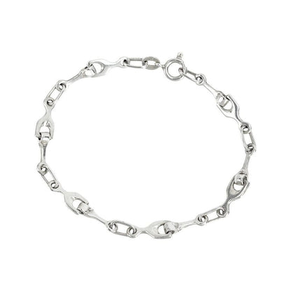 Vintage Tiffany & Co Sterling Silver 925 Chain Link Bracelet L 17cm 6.7in Rare