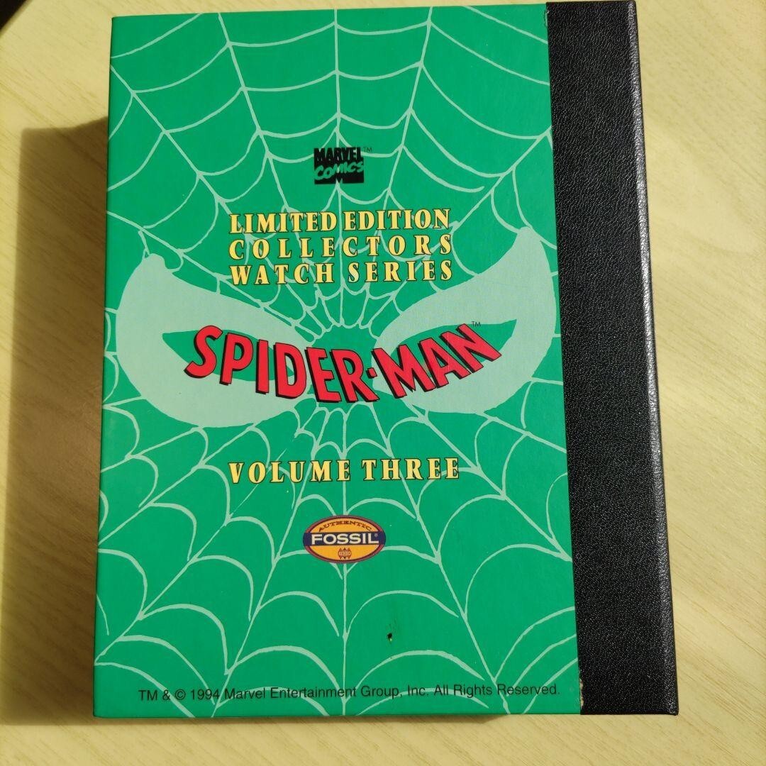 FOSSIL Watch x Spider-Man AMAZING FANTASY 15  Volume 3 1994 Used From Japan