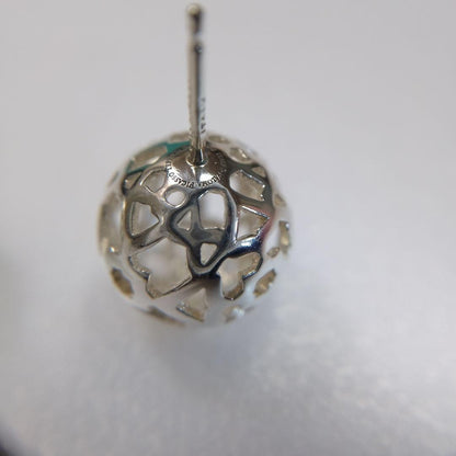 Tiffany Co Marrakesh Stud Earrings Sterling Silver 925 Used Authentic