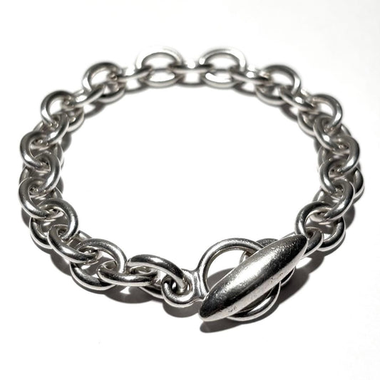 1960s Georg Jensen  #144 Sterling Silver Anchor Bracelet Henning Koppel L 17cm