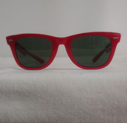 Ray-Ban Bausch Lomb Red 5022 Vintage 80s Sunglasses Classic Retro Eyewear Rare