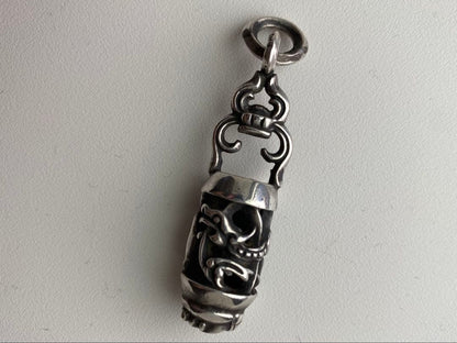 Chrome Hearts Authentic Celtic Roller 925 Pendant Keyring Parts 8cm 3.1" 24.83g