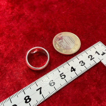 Georg Jensen # 320 Sterling Silver 925 Heart Ring Size 51.5 US 5.75 Excellent