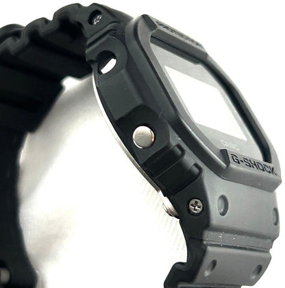 CASIO G-SHOCK DW-5600UBB All Black Mens Digital Watch New Battery Resin 43mm