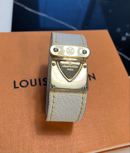 Auth Louis Vuitton Suhaliline M91886 Bracelet Brassle Koara White Used Size S