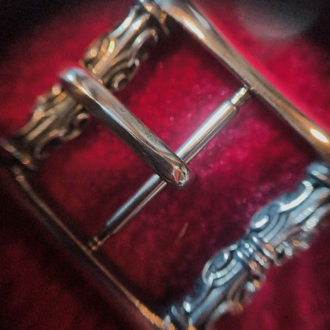 Deal Design King Gate Buckle Apple Watch Sterling Silver 925 Clasp Width 20mm