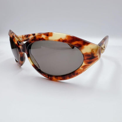 GUCCI GG2402/N/S Sunglasses Pattern Brown Gold Interlocking GG