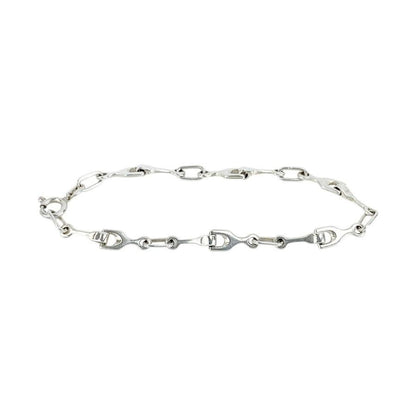 Vintage Tiffany & Co Sterling Silver 925 Chain Link Bracelet L 17cm 6.7in Rare