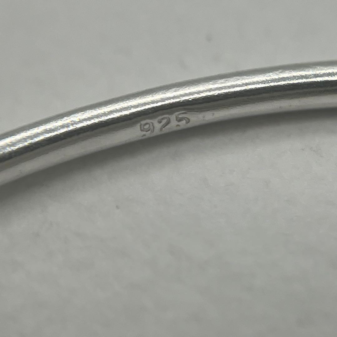 Tiffany&Co. Auth Love Knot Hook Eye Bangle 925 Silver 18K YG 750 Combo 16cm 6.3"