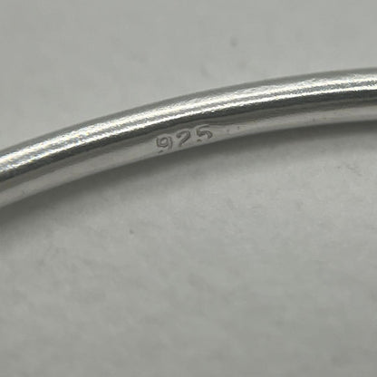 Tiffany&Co. Auth Love Knot Hook Eye Bangle 925 Silver 18K YG 750 Combo 16cm 6.3"