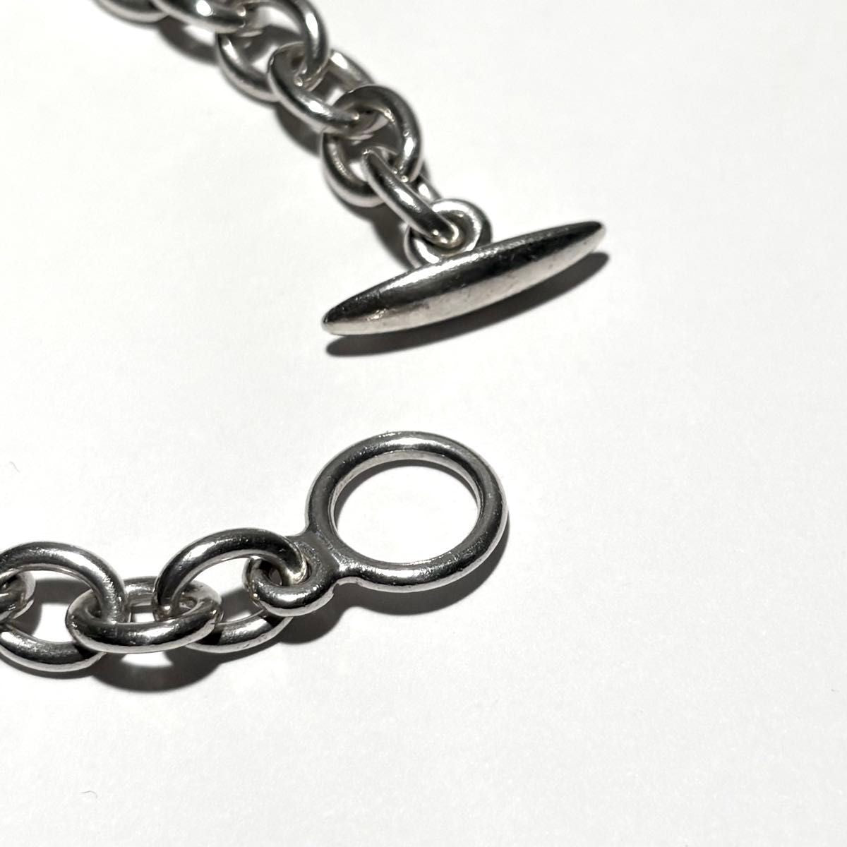 1960s Georg Jensen  #144 Sterling Silver Anchor Bracelet Henning Koppel L 17cm