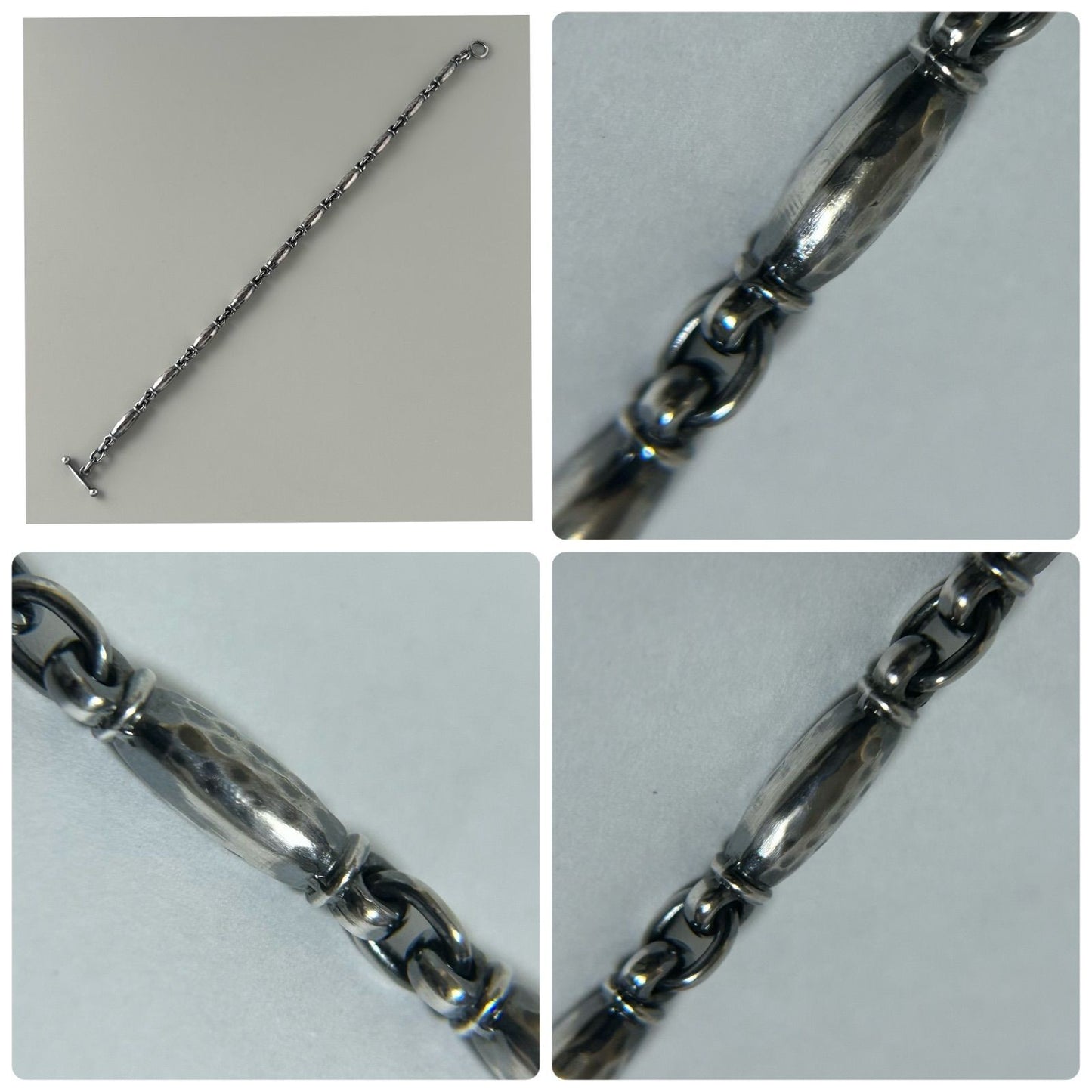 Georg Jensen #43 Sterling Silver 925 Bracelet Henry Pilstrup L 19.5cm Vintage