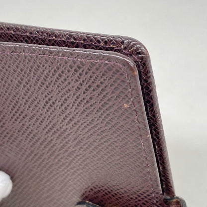 Louis Vuitton Agenda PM Notebook Cover Damier Acajou Leather R20416 Bifold Spain
