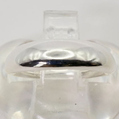 Georg Jensen # 501A Silver Curve Ring Regitze Overgaard Used Size 45 US 3.25