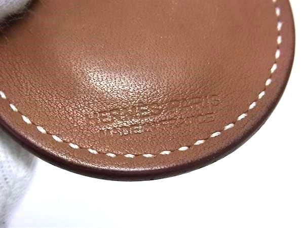HERMES Apple Vaux Swift AirTag Lost Prevention Tag Keyring Charm Z Engraved Used