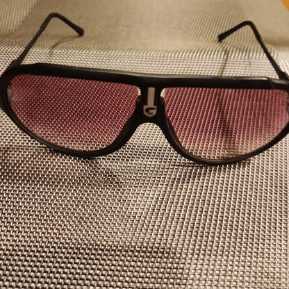 Carrera C Vision400 Lens Teardrop Sunglasses Designer Eyewear Used Vintage
