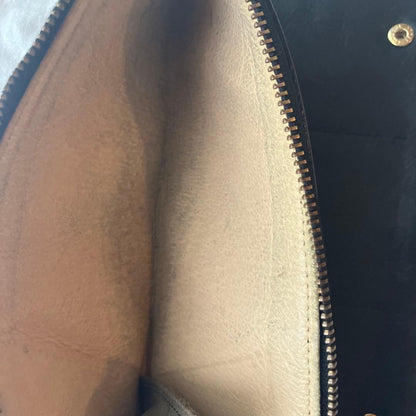 PORTER SOAK LONG WALLET Yoshida Bag 101-06053 Black Cow Leather Used Natural