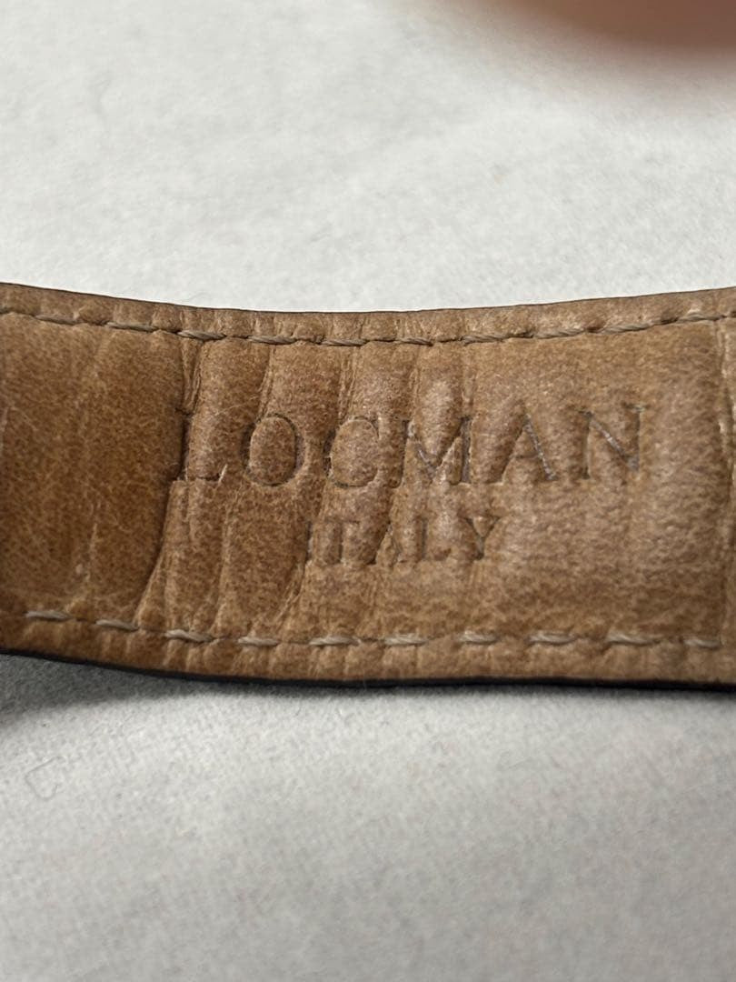 LOCMAN PANORAMA Ref.150 Automatic Analog Date Watch Men Excellent