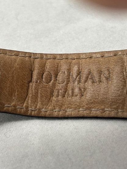 LOCMAN PANORAMA Ref.150 Automatic Analog Date Watch Men Excellent