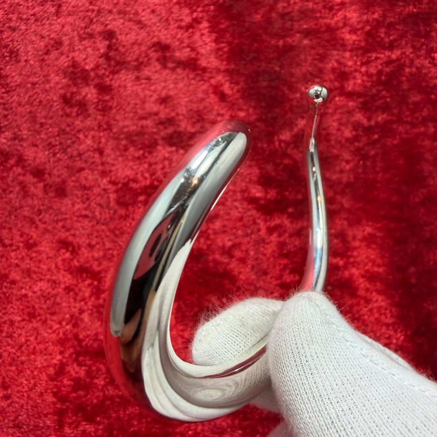 Excellent Georg Jensen Sterling Silver 925 OFFSPRING Cuff Bracelet L 16cm 6.3in