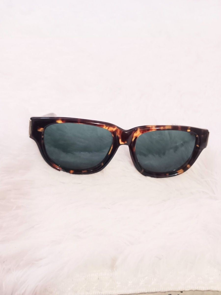 GUCCI GG2412 Sunglasses Mens Brown Havana Pattern Acetate Frame 53mm Vintage