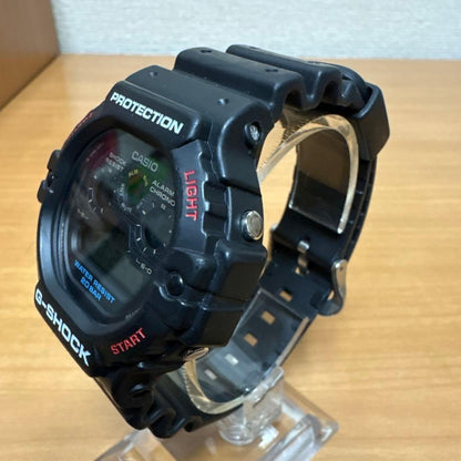 CASIO G-SHOCK DW-5900 Digital Watch Black Resin Case New Battery Working Mens