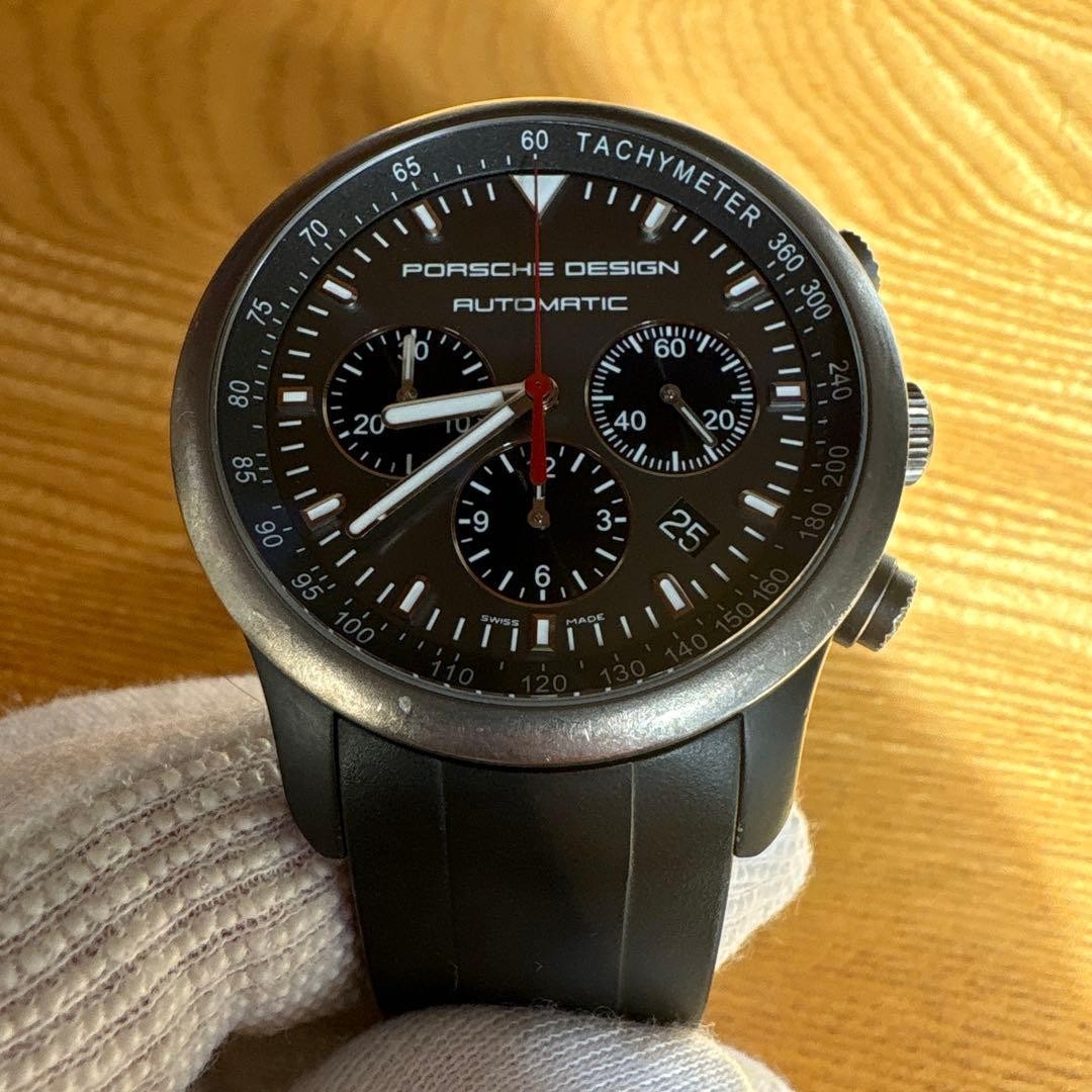 Excellent Porsche Design Dashboard Chronograph 6612.14 Automatic Watch Rare