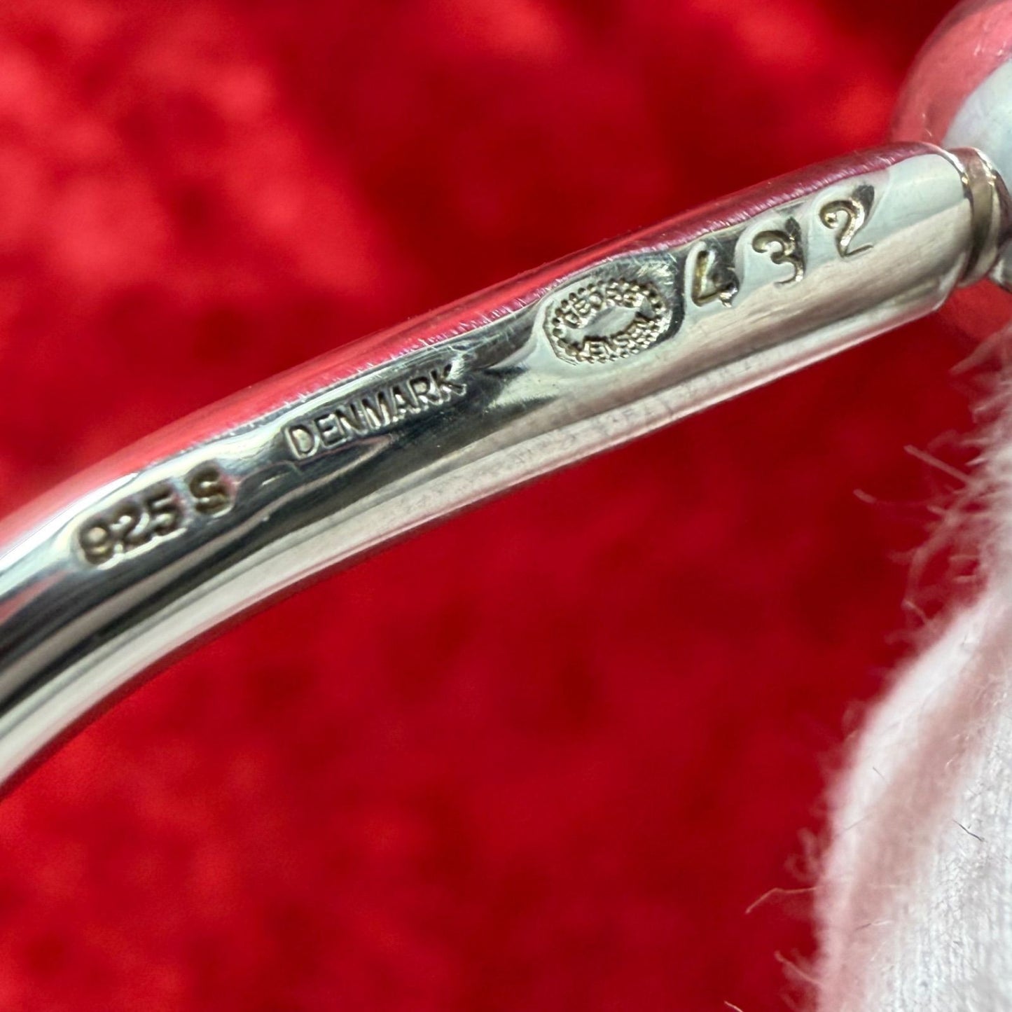 Excellent Georg Jensen # 432 Sterling Silver 925 Key Ring Key Holder