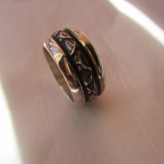 Georg Jensen # 28D Sterling Silver 925 Ring Size 52.5 US 6 Near Mint